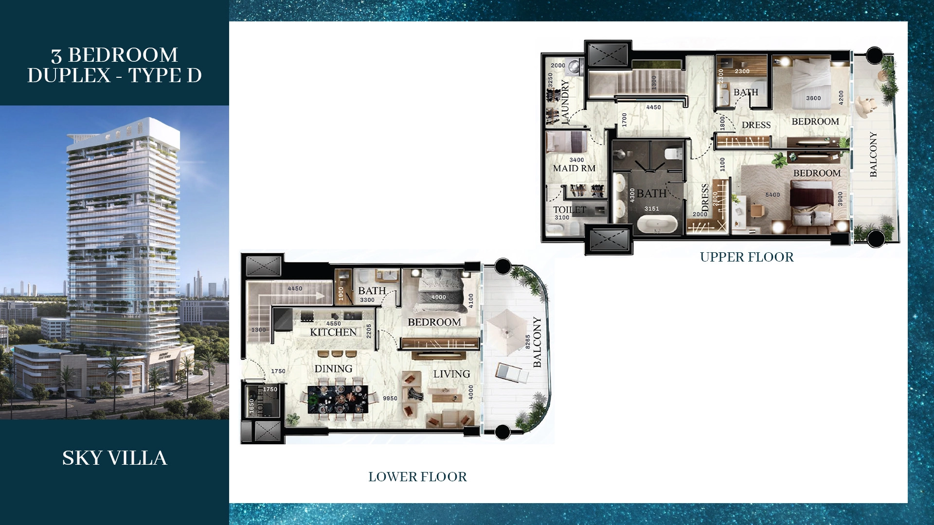 3 BR - Type A
